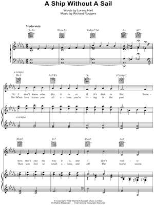 A Ship Without a Sail