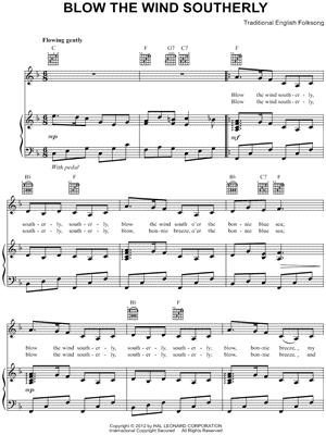 Blow the Wind Southerly