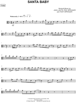Santa Baby - Viola
