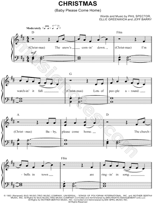 Christmas (Baby Please Come Home)