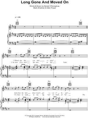 Long Gone and Moved on