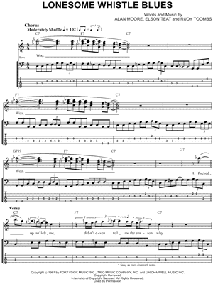 Lonesome Whistle Blues