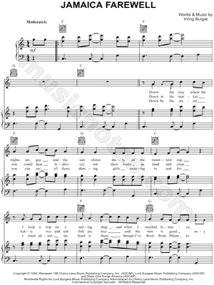 Jamaica Farewell