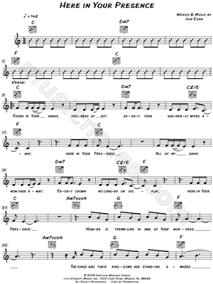 Here In Your Presence