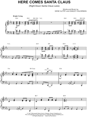 Here Comes Santa Claus