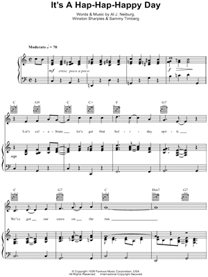 It's a Hap-Hap-Happy Day