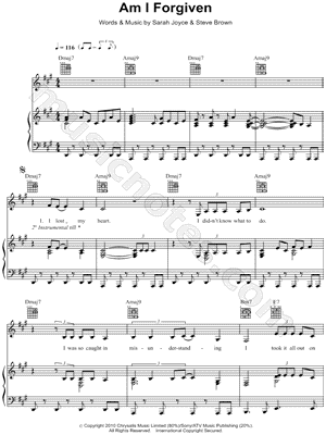 Am I Forgiven