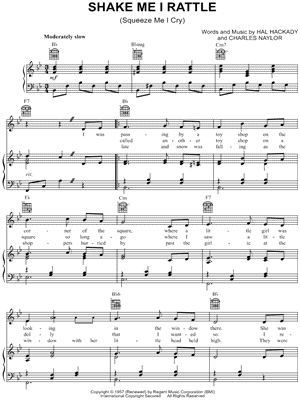 Shake Me I Rattle (Squeeze Me I Cry)