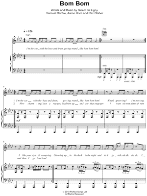 Bom Bom by Sam & The Womp - Sheet Music