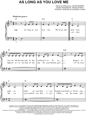 As Long As You Love Me