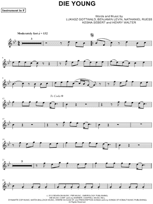 Die Young - F Instrument