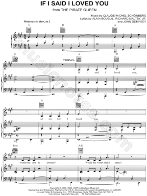 If I Said I Loved You