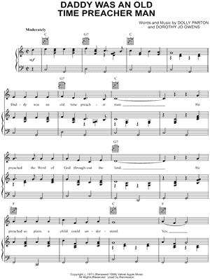 Daddy Was An Old Time Preacher Man