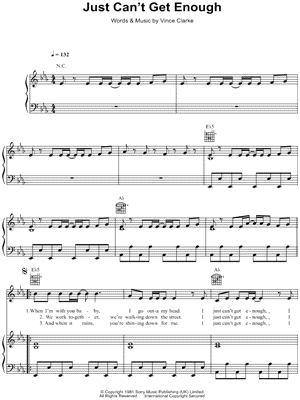 Just Can't Get Enough