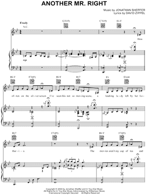 Another Mr. Right by Nancy LaMott - Sheet Music