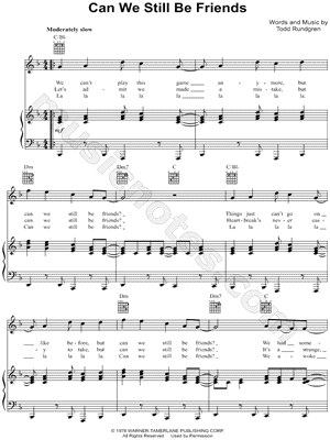 Can We Still Be Friends