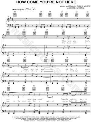 How Come You're Not Here