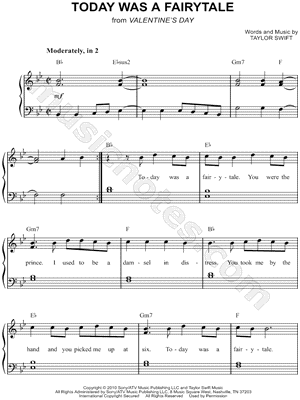 Today Was a Fairytale