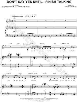 Don't Say Yes Until I Finish Talking