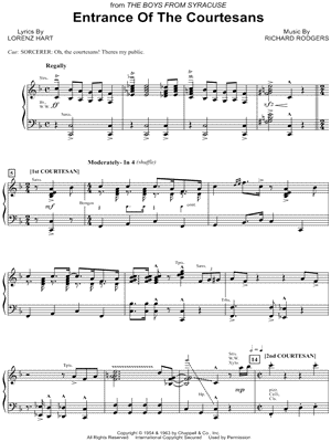 Entrance of the Courtesans