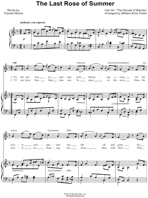 'Tis the Last Rose of Summer