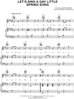 Let's Sing a Gay Little Spring Song
