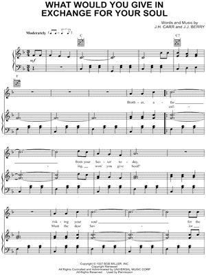 What Would You Give In Exchange for Your Soul