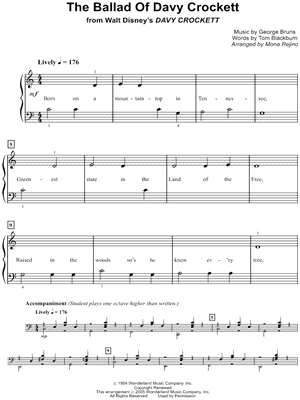 The Ballad of Davy Crockett