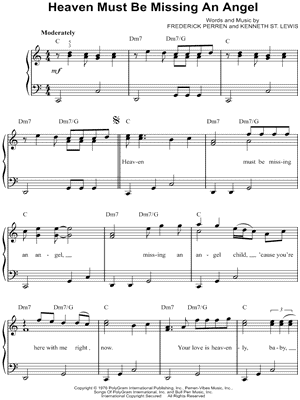 Heaven Must Be Missing An Angel