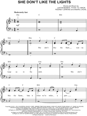 She Don't Like the Lights