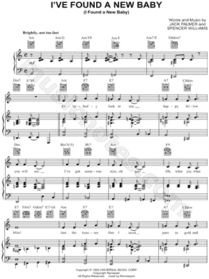 I've Found a New Baby