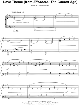 Love Theme (from Elizabeth: The Golden Age)