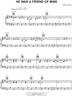 He Was a Friend of Mine