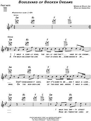 Boulevard of Broken Dreams