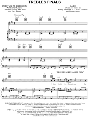 Trebles Finals: Bright Lights, Bigger City / Magic