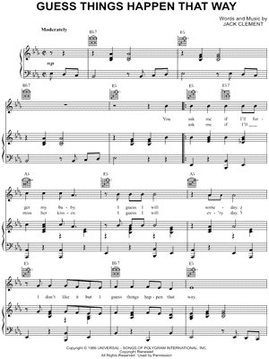 Guess Things Happen That Way