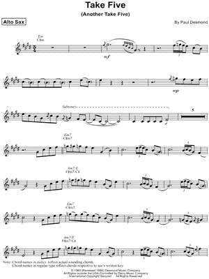 Take Five (Another Take Five)