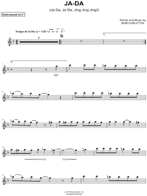 Ja-Da - C Instrument