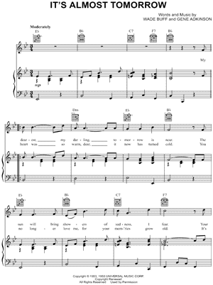 It's Almost Tomorrow