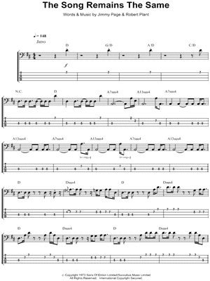 The Song Remains the Same