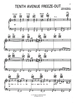 Tenth Avenue Freeze-Out