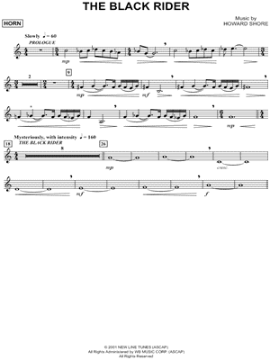 The Black Rider - French Horn