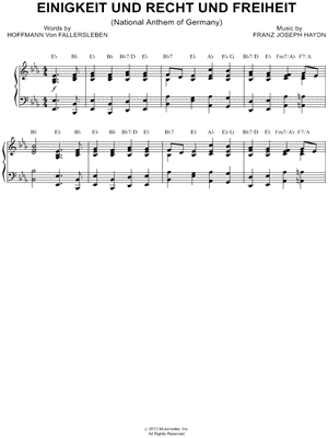 Einigkeit Und Recht Und Freiheit