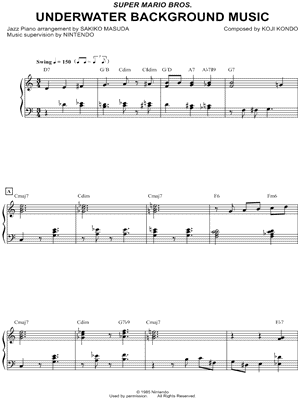 Super Mario Bros. Underwater Background Music