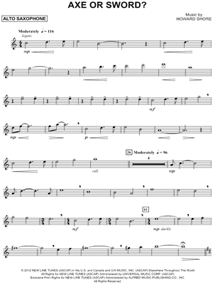 Axe or Sword? - Alto Saxophone