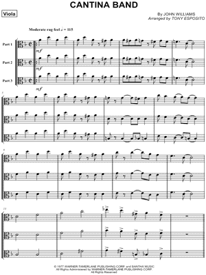 Cantina Band - Viola Trio