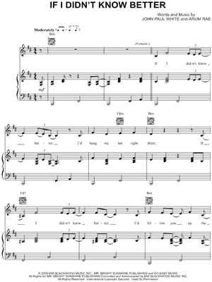 If I Didn't Know Better