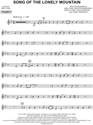 Song of the Lonely Mountain - Trumpet