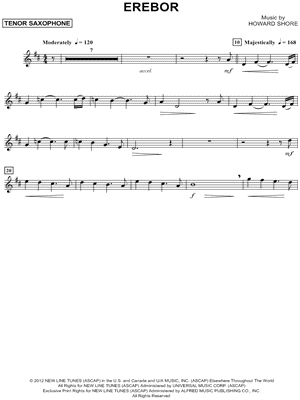 Erebor - Tenor Saxophone