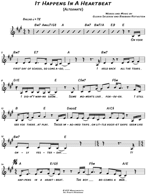 It Happens In a Heartbeat (Alternate Version)